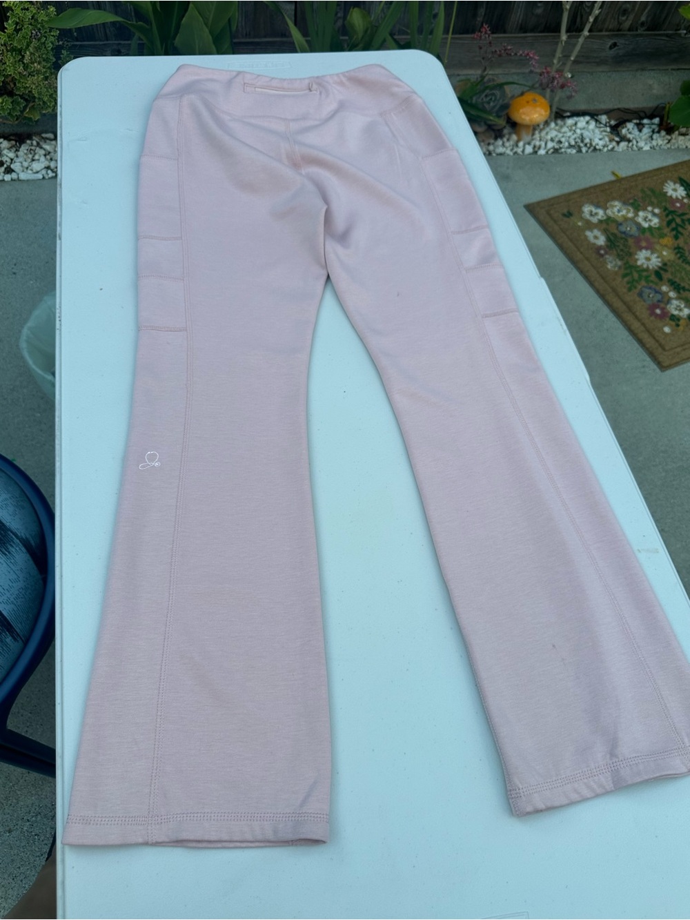 Jaanuu ultrasoft Flare Leg Yoga Pants. Shanti - Picture 7 of 7